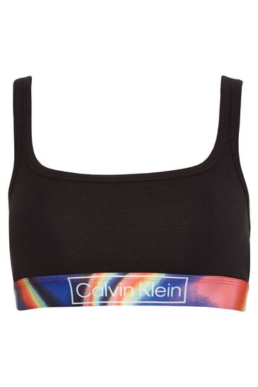 Bras Calvin Klein Reimagined Pride Unlined Bralette Black