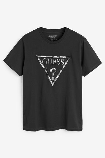 Guess black hotsell and white