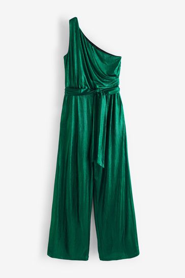 Next green geo jumpsuit clearance
