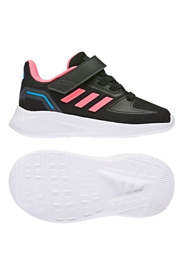 adidas infant black trainers