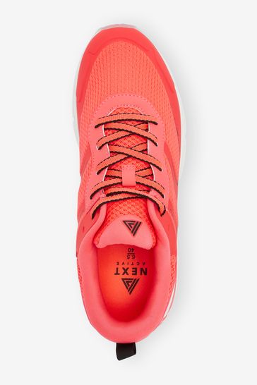 Buy Pink Lace Up Next Active Sports V300W Running Trainers from Next Luxembourg
