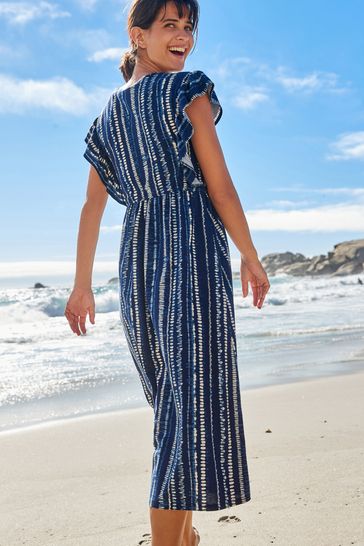 Frill sleeve t shirt dress sales