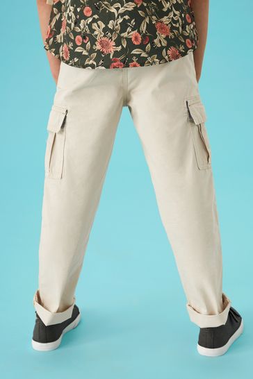 Buy White Stuff Caleb Natural Cargo Trousers from Next USA