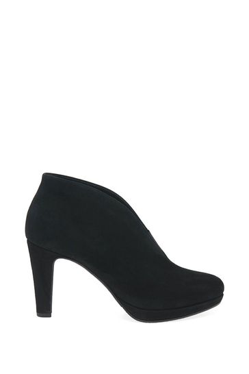 Buy Gabor Amien Black Suede Ankle Shoes from the Next UK online shop