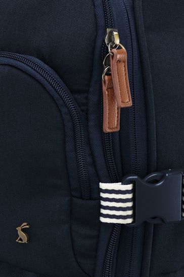 Joules navy backpack sales