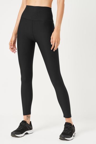 High Waisted Black Soft Touch Active Sports Sculpting Leggings