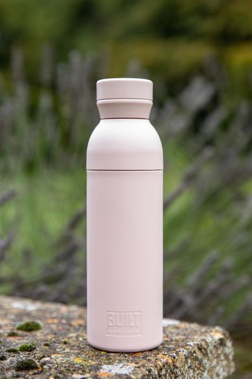 Botella de agua rosa de 500 ml de Built