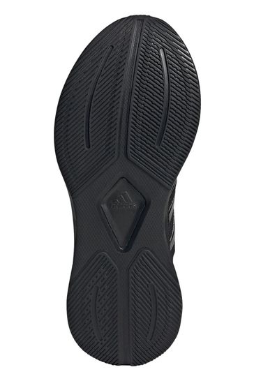 Adidas black sole trainers hot sale