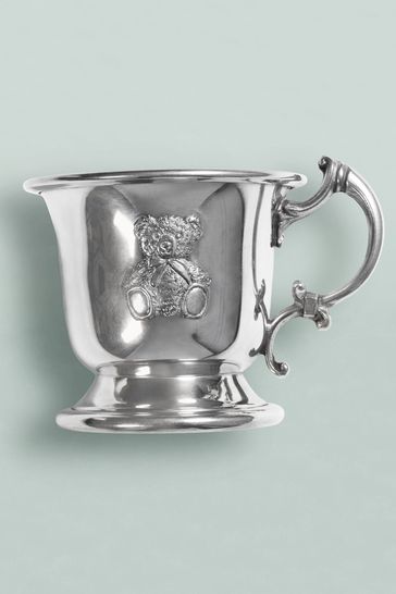 Pewter christening cup sales