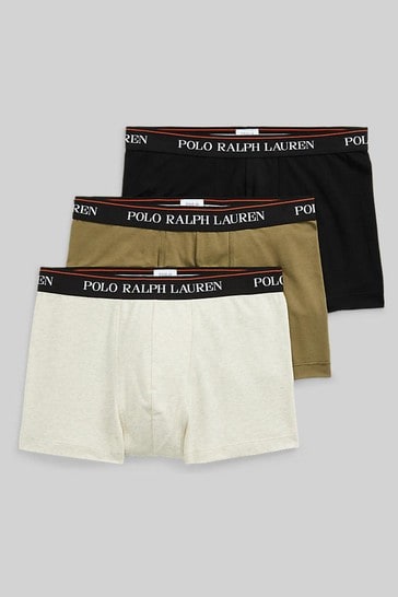 Polo Ralph Lauren Cotton Trunks Three Pack
