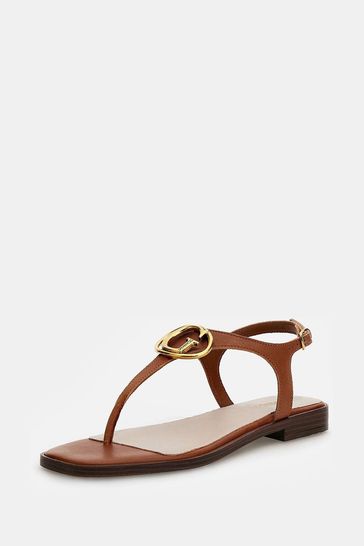 Guess on sale brown sandals