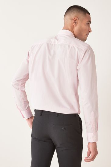 Blue shirt on sale white collar next