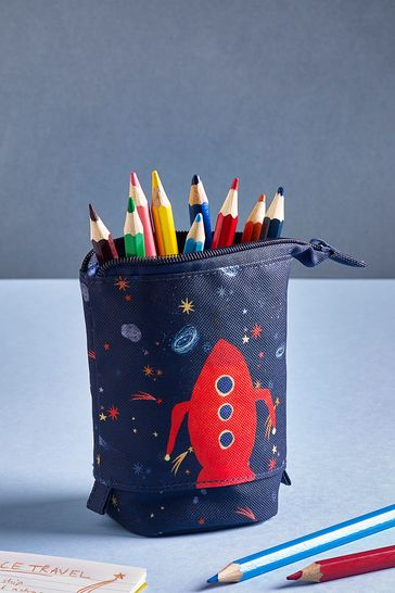 Pink Space Stand Up Pencil Case