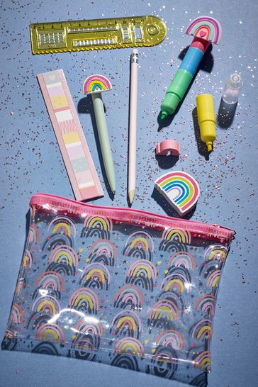 Pastel Rainbow Stationery Set