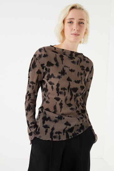 Just Female Neutral Blouse