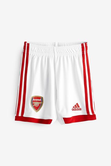 adidas White Arsenal FC Home Shorts