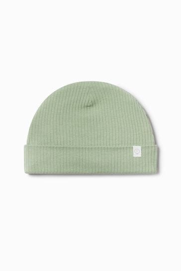 Mori Ribbed Beanie Hat In Organic Cotton & Bamboo