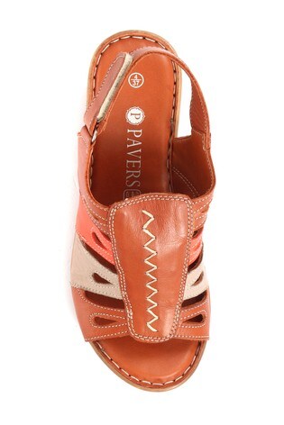 pavers tan wedge sandals