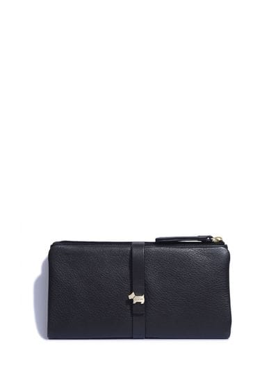 Radley London Black West View Large Bifold Matinee Purse