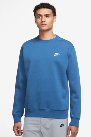 Nike Blue Club Crew Sweatshirt