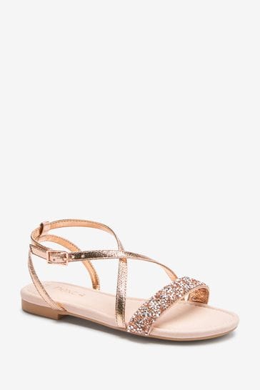 Pink store occasion sandals
