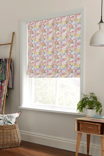 Cath Kidston Red Magical Kingdom Ditsy Made To Measure Roman Blinds