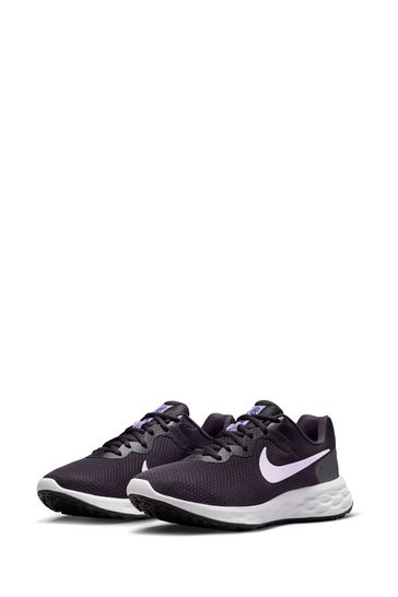 Buy Nike Black Purple Revolution 6 Next Nature Road Running Shoes