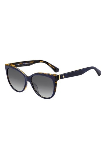 kate spade new york Daesha Navy Cat-Eye Sunglasses