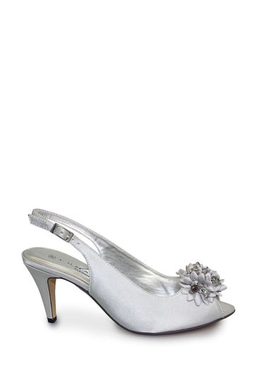 Silver top shoes next