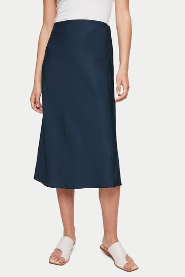 Jigsaw navy pencil skirt 2025