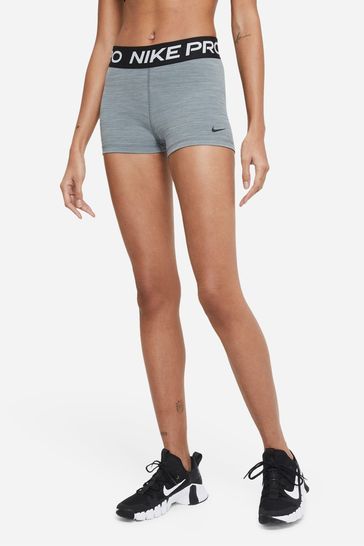 Nike Grey 3 Inch Pro Shorts