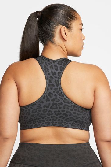 Buy Nike Black Curve Leopard Medium Support Non Padded Sports Bra from Next  Luxembourg