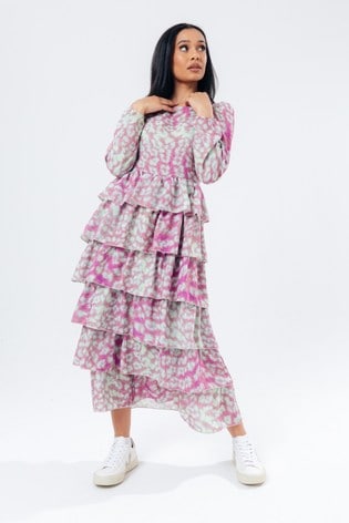 Hype. Sweetshop Leopard Women's Soho Midi Dress