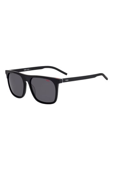 HUGO Black Square Sunglasses