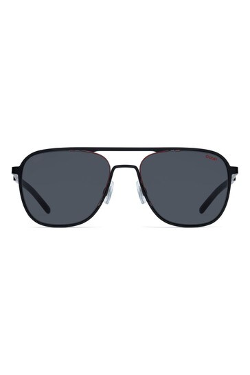 Buy HUGO Black Pilot Sunglasses from Next Luxembourg