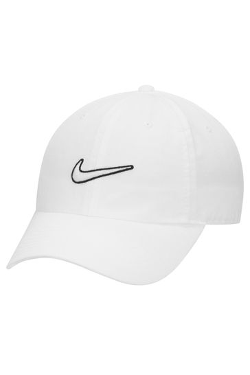 Nike White Heritage 86 Adjustable Cap