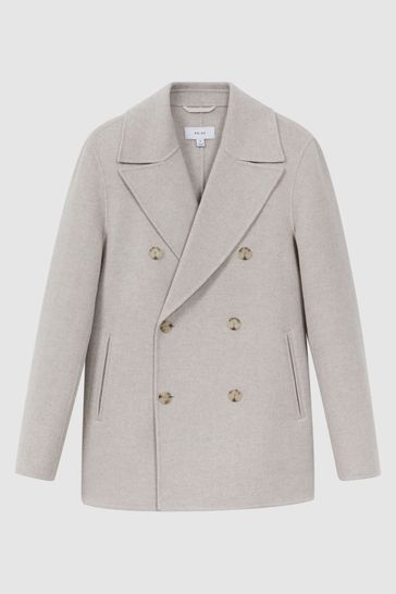Reiss double top breasted coat