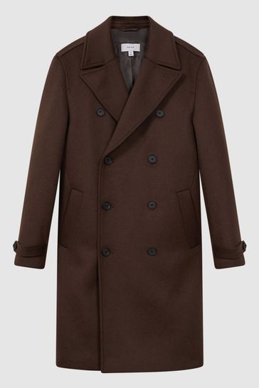 Reiss wool coat mens on sale