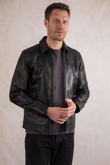 Laura ashley leather jacket clearance