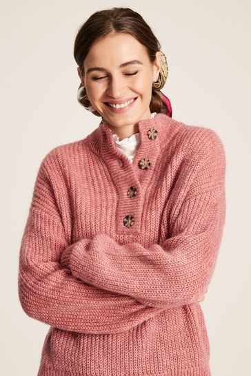 Joules pink jumper hot sale