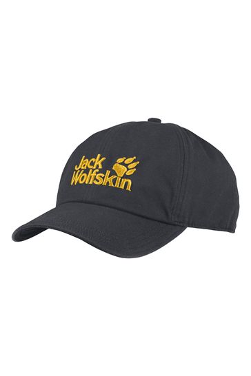 Jack Wolfskin Black Baseball Cap