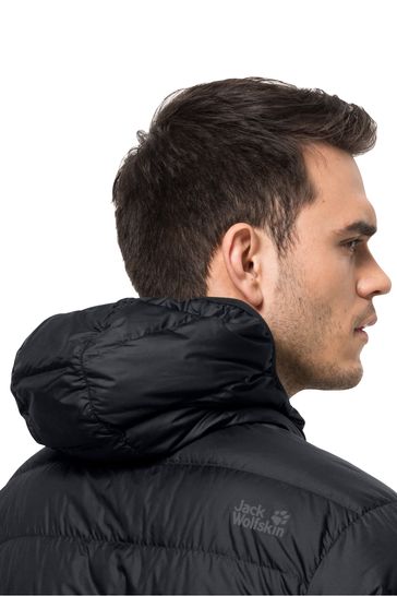 Buy Jack Wolfskin Helium Black Jacket from Next Luxembourg