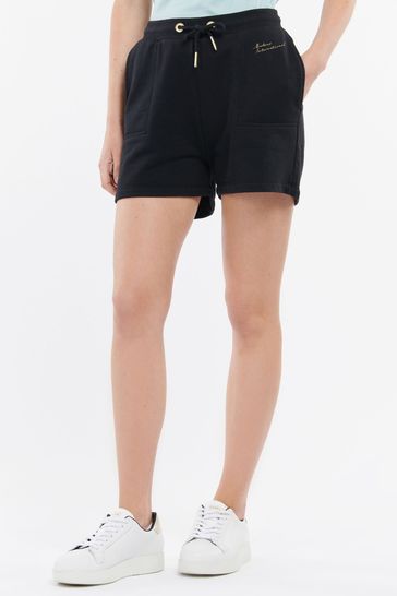 Barbour® International Cotton Jersey Chequer Shorts