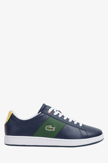 Lacoste Carnaby Evo Navy Blue Trainers