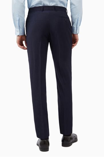 Buy Ted Baker Premium Blue Panama Slim Suit Trousers from Next Ireland