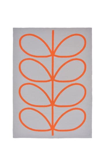 Orla Kiely Orange Giant Linear Stem Rug