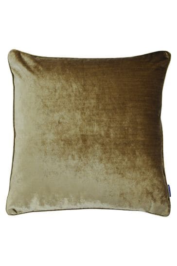 Riva Paoletti Gold Luxe Velvet Polyester Filled Cushion