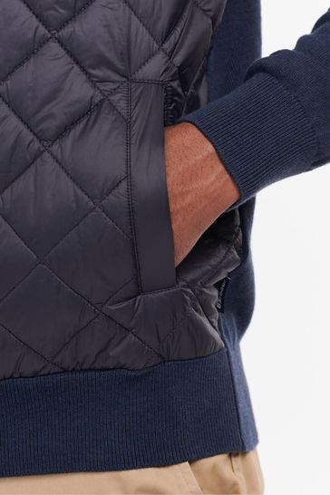 barbour quilted jumper