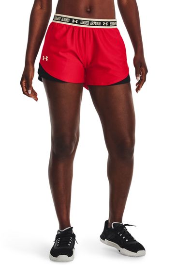 Under Armour Red Play Up 3.0 Shorts