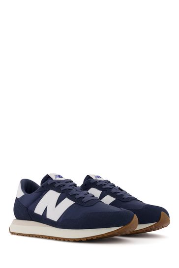 New Balance Navy White 237 Trainers
